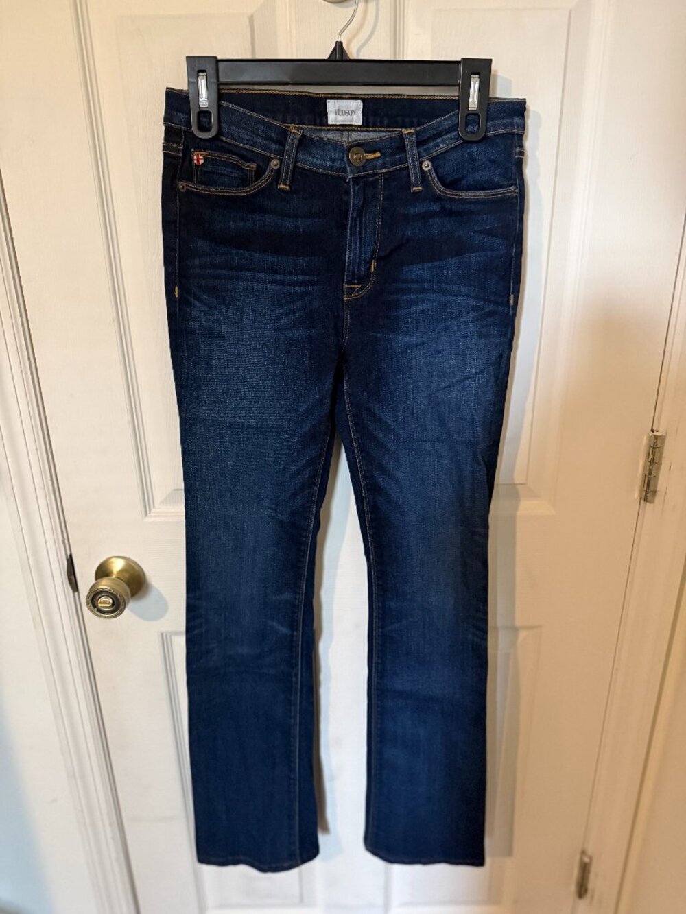 Hudson Jeans Dark Wash Skinny Kick